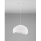 Sandy White Polyurethane & Resin LED E27 1x12Watt 100-240Volt IP20 Bulb Excluded L:60 W:48 H:250 cm 