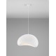 Sandy White Polyurethane & Resin LED E27 1x12Watt 100-240Volt IP20 Bulb Excluded L:60 W:48 H:250 cm 