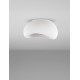 Sandy White Polyurethane & Resin LED E27 1x12Watt 100-240Volt IP20 Bulb Excluded L:40 W:32 H:21.2 cm 