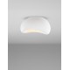 Sandy White Polyurethane & Resin LED E27 1x12Watt 100-240Volt IP20 Bulb Excluded L:40 W:32 H:21.2 cm 