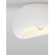 Sandy White Polyurethane & Resin LED E27 1x12Watt 100-240Volt IP20 Bulb Excluded L:40 W:32 H:21.2 cm 