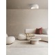 Sandy White Polyurethane & Resin LED E27 1x12Watt 100-240Volt IP20 Bulb Excluded L:60 W:48 H:30.7 cm 