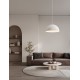 Sandy White Polyurethane & Resin LED E27 1x12Watt 100-240Volt IP20 Bulb Excluded D:60 H:250 cm 