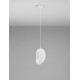 Sandy White Polyurethane & Resin LED E27 1x12Watt 100-240Volt IP20 Bulb Excluded L:20 W:30 H:250 cm 