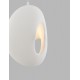 Sandy White Polyurethane & Resin LED E27 1x12Watt 100-240Volt IP20 Bulb Excluded L:30 W:40 H:250 cm 