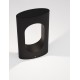 Black Aluminium & Acrylic LED 13.5 Watt 890Lm 3000K 220-240 Volt Beam Angle 296º IP54 L: 17.8 W: 6.9 H: 30 cm 