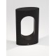 Black Aluminium & Acrylic LED 13.5 Watt 890Lm 3000K 220-240 Volt Beam Angle 296º IP54 L: 17.8 W: 6.9 H: 30 cm 