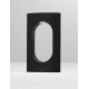 Black Aluminium & Acrylic LED 13.5 Watt 890Lm 3000K 220-240 Volt Beam Angle 296º IP54 L: 17.8 W: 6.9 H: 30 cm 