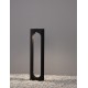 Black Aluminium & Acrylic LED 13.5 Watt 890Lm 3000K 220-240 Volt Beam Angle 296º IP54 L: 17.8 W: 6.9 H: 65 cm 