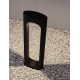 Black Aluminium & Acrylic LED 13.5 Watt 890Lm 3000K 220-240 Volt Beam Angle 296º IP54 L: 17.8 W: 6.9 H: 65 cm 