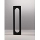 Black Aluminium & Acrylic LED 13.5 Watt 890Lm 3000K 220-240 Volt Beam Angle 296º IP54 L: 17.8 W: 6.9 H: 65 cm 