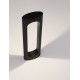 Black Aluminium & Acrylic LED 13.5 Watt 890Lm 3000K 220-240 Volt Beam Angle 296º IP54 L: 17.8 W: 6.9 H: 65 cm 