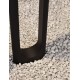 Black Aluminium & Acrylic LED 13.5 Watt 890Lm 3000K 220-240 Volt Beam Angle 296º IP54 L: 17.8 W: 6.9 H: 65 cm 