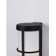 Black Aluminium & Acrylic LED E27 1x12 Watt 220-240 Volt IP54 Bulb Excluded D: 12 W: 15 H: 23 cm 