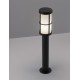 Black Aluminium & Acrylic LED E27 1x12 Watt 220-240 Volt IP54 Bulb Excluded D: 12 W: 12 H: 65 cm 