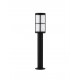 Black Aluminium & Acrylic LED E27 1x12 Watt 220-240 Volt IP54 Bulb Excluded D: 12 W: 12 H: 65 cm 