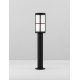 Black Aluminium & Acrylic LED E27 1x12 Watt 220-240 Volt IP54 Bulb Excluded D: 12 W: 12 H: 65 cm 
