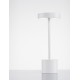 White Aluminium & Acrylic LED 2 Watt 230Lm 3000K 220-240 Volt Beam Angle 163º IP54 Switch On/Off / USB Wire D: 11.8 H: 30 cm 