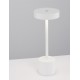 White Aluminium & Acrylic LED 2 Watt 230Lm 3000K 220-240 Volt Beam Angle 163º IP54 Switch On/Off / USB Wire D: 11.8 H: 30 cm 