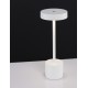 White Aluminium & Acrylic LED 2 Watt 230Lm 3000K 220-240 Volt Beam Angle 163º IP54 Switch On/Off / USB Wire D: 11.8 H: 30 cm 