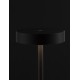 Black Aluminium & Acrylic LED 2 Watt 230Lm 3000K 3000K 220-240 Volt Beam Angle 163º IP54 Switch On/Off / USB Wire D: 11.8 H: 30 