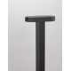 Black Aluminium & Acrylic LED 10.3 Watt 660Lm 3000K 220-240 Volt Beam Angle 92º IP54 L: 16 W: 8 H: 50 cm 