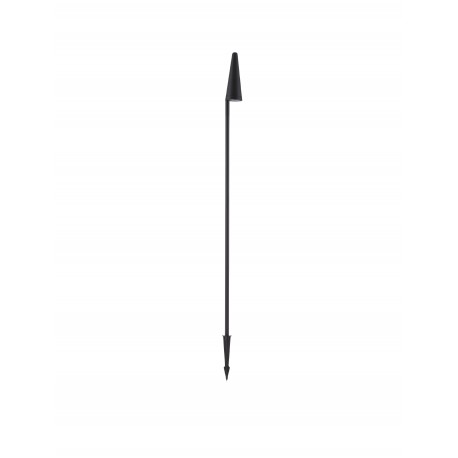 Black Aluminium & Clear Glass LED 8.5 Watt 590Lm 3000K 220-240 Volt Beam Angle 36º IP54 Cable Length: 64 cm D: 7.8 W: 7.8 H: 150