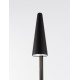 Black Aluminium & Clear Glass LED 8.5 Watt 590Lm 3000K 220-240 Volt Beam Angle 36º IP54 Cable Length: 64 cm D: 7.8 W: 7.8 H: 150