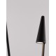 Black Aluminium & Clear Glass LED 17 Watt 1190Lm 3000K 220-240 Volt Beam Angle 36º IP54 Cable Length: 35 cm D: 48.9 W: 20.1 H: 2