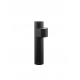 Black Aluminium & Acrylic LED 7.6 Watt 460Lm 3000K 200-240 Volt Beam Angle 78º IP54 D: 7.5 W: 11.7 H: 35 cm 