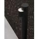 Black Aluminium & Acrylic LED 7.6 Watt 460Lm 3000K 200-240 Volt Beam Angle 78º IP54 D: 7.5 W: 11.7 H: 65 cm 