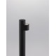 Black Aluminium & Acrylic LED 7.6 Watt 460Lm 3000K 200-240 Volt Beam Angle 78º IP54 D: 7.5 W: 11.7 H: 65 cm 