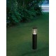 Black Aluminium & Acrylic LED E27 1x12 Watt 220-240 Volt IP54 Bulb Excluded D: 9 H: 50 cm 