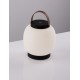 Black Aluminium & Acrylic LED 2 Watt 200Lm 3000K 3,7 Volt Beam Angle 306º IP54 Switch On/Off / USB Wire D: 16 W: 16 H: 22.8 cm 