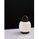 Black Aluminium & Acrylic LED 2 Watt 200Lm 3000K 3,7 Volt Beam Angle 306º IP54 Switch On/Off / USB Wire D: 16 W: 16 H: 22.8 cm 