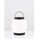Black Aluminium & Acrylic LED 2 Watt 200Lm 3000K 3,7 Volt Beam Angle 306º IP54 Switch On/Off / USB Wire D: 16 W: 16 H: 22.8 cm 