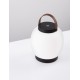 Black Aluminium & Acrylic LED 2 Watt 200Lm 3000K 3,7 Volt Beam Angle 306º IP54 Switch On/Off / USB Wire D: 16 W: 16 H: 22.8 cm 