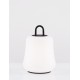 Black Aluminium & Acrylic LED 2 Watt 210Lm 3000K 3,7 Volt Beam Angle 339º IP54 Switch On/Off / USB Wire D: 16 W: 16 H: 22 cm 