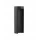 Black Aluminium & Clear Glass LED 8.5 Watt 470Lm 3000K 200-240 Volt Beam Angle 55º IP54 D: 9 H: 25 cm 
