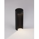 Black Aluminium & Clear Glass LED 8.5 Watt 470Lm 3000K 200-240 Volt Beam Angle 55º IP54 D: 9 H: 25 cm 