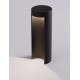 Black Aluminium & Clear Glass LED 8.5 Watt 470Lm 3000K 200-240 Volt Beam Angle 55º IP54 D: 9 H: 25 cm 