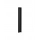 Black Aluminium & Clear Glass LED 8.5 Watt 470Lm 3000K 200-240 Volt Beam Angle 55º IP54 D: 9 H: 65 cm 