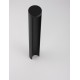 Black Aluminium & Clear Glass LED 8.5 Watt 470Lm 3000K 200-240 Volt Beam Angle 55º IP54 D: 9 H: 65 cm 