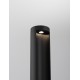 Black Aluminium & Clear Glass LED 8.5 Watt 470Lm 3000K 200-240 Volt Beam Angle 55º IP54 D: 9 H: 65 cm 