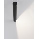 Black Aluminium & Clear Glass LED 8.5 Watt 470Lm 3000K 200-240 Volt Beam Angle 55º IP54 D: 9 H: 65 cm 