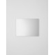 Silver Aluminium & Glass LED 48Watt 220-240Volt 978Lm IP44 4000K Touch Switch No Frosting L:60 W:3.5 H:80 cm 