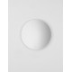 Silver Aluminium & Glass LED 33Watt 220-240Volt 780Lm IP44 4000K Touch Switch No Frosting D:60 W:3 cm 