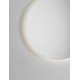 Silver Aluminium & Glass LED 42Watt 220-240Volt 912Lm IP44 4000K Touch Switch No Frosting D:80 W:3 cm 