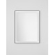 Sandy Black & Inner White Aluminium & Glass LED 29Watt 220-240Volt 734Lm IP44 4000K Touch Switch No Frosting L:60 W:3.5 H:80 cm