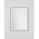 Sandy Black & Inner White Aluminium & Glass LED 29Watt 220-240Volt 734Lm IP44 4000K Touch Switch No Frosting L:60 W:3.5 H:80 cm